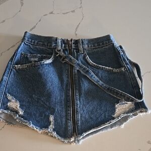 Denim Blue Women's Skirt